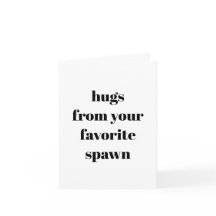 ユ父の日のカード - 白