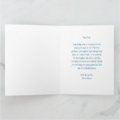 ユ父娘グリーティングカード カード (内部)