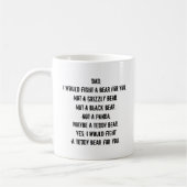 ユ面白いお父さん 父の日 ギフト マグカップ (左)