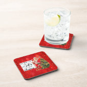 ユ面白いクリスマス コースター ギフト 親友 (右側)