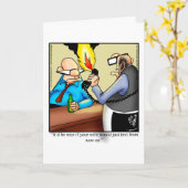 ユ面白い結婚ユーモア名刺 カード (黄色い花)