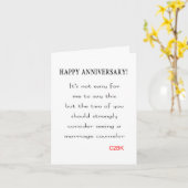 ユ面白おかしい幸せな結婚記念日の願い カード (黄色い花)