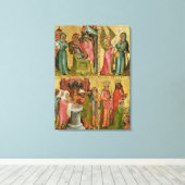 ヨアヒムの犠牲とキリストの割礼 キャンバスプリント (インサイチュ (ウッドフロア))