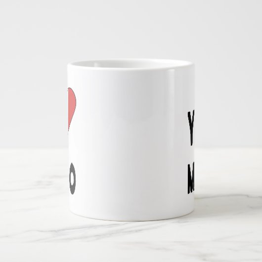 ヨアモ メキシコ ジャンボコーヒーマグカップ (正面)