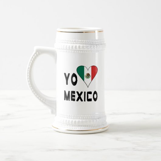 ヨアモ メキシコ ビールジョッキ (左)