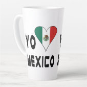 ヨアモ メキシコ ラージ カフェラテマグ (左アングル)