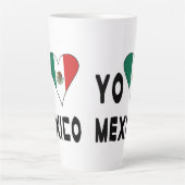 ヨアモ メキシコ ラージ カフェラテマグ (正面)