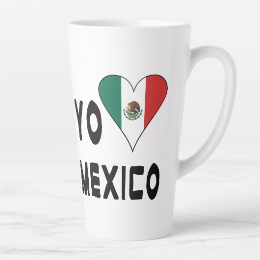 ヨアモ メキシコ ラージ カフェラテマグ (右)