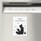 ヨゥラボゥカフロゥズ – アイスランドの書籍の洪水 ポスターギフト マグネット (インサイチュ (食洗機))