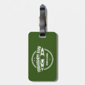 ヨウギョヘニー川、ペンシルバニア州 ラゲッジタグ (裏面縦)