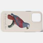 ヨウム 赤変種 Psittacus Erithacus Case-Mate iPhoneケース (裏面 (横))
