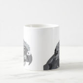 ヨウム 鳥好き コーヒーマグカップ (中央)