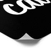 ヨガおもしろいキッテンラバーナマステイホームウィズマイキャット ポスター (角)