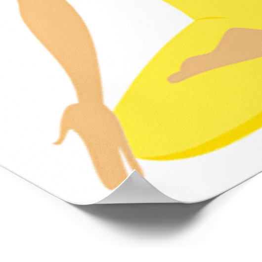 ヨガが大好き ポスター (角)