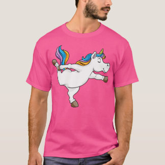 ヨガでユニコーン Tシャツ