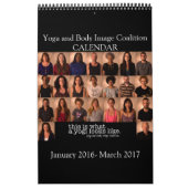 ヨガと体画像連合15ヶ月カレンダー カレンダー (カバー)