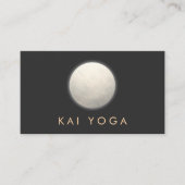 ヨガと瞑想先生シルバーゼンサークル 名刺 (正面)