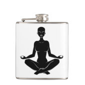 ヨガと瞑想 フラスク (正面)