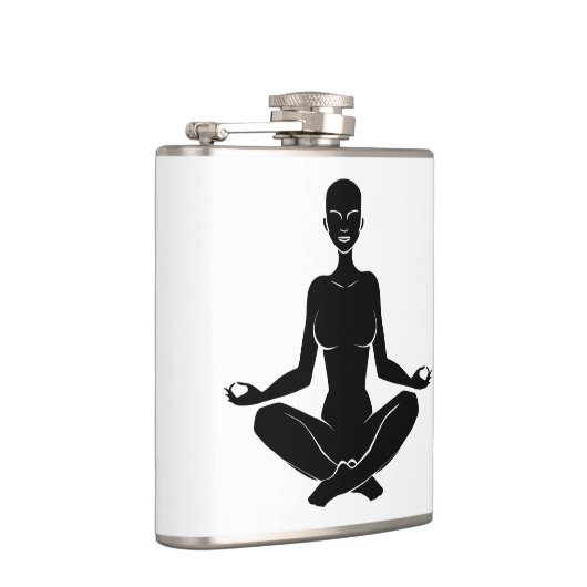 ヨガと瞑想 フラスク (右)