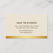 ヨガのインストラクターのクラシックな曼荼羅のはす花柄 名刺 (裏面)