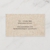 ヨガのインストラクターの健康生命木のヴィンテージのダマスク織 名刺