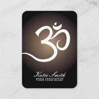 ヨガのインストラクターの名刺 名刺