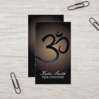 ヨガのインストラクターの名刺 名刺