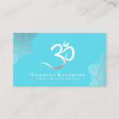 ヨガのインストラクターの名刺 名刺 (正面)