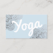 ヨガのインストラクターの曼荼羅の名刺 名刺 (正面)