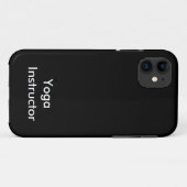 ヨガのインストラクター Case-Mate iPhoneケース (裏面(横))