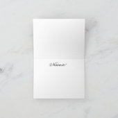 ヨガのオームNotecard カード (内部)