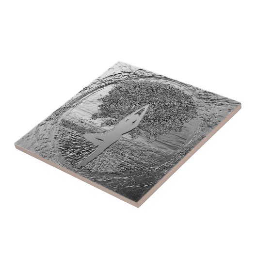 ヨガのクロム生命の樹 タイル (側面)