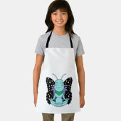 ヨガのストレッチ脚で蝶 エプロン (インサイチュ)