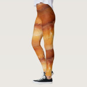 ヨガのズボンの巨大なシナモンロールの伸張のレギンス レギンス (左)