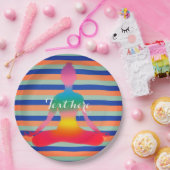 ヨガのパーティーのカスタムな紙皿 ペーパープレート (パーティー)