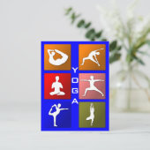 ヨガのポストカード ポストカード (スタンド正面)