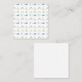 ヨガのポーズのシルエット マインドフルネス瞑想 エンクロージャーカード (正面/裏面)