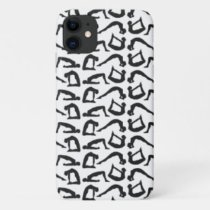 ヨガのポーズシルエット iPhone 11 ケース