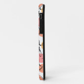 ヨガのポーズ |ヨガシームレスパターン13 Case-Mate iPhoneケース (裏面/左)