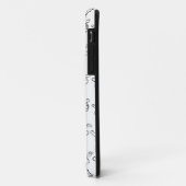 ヨガのポーズ |ヨガシームレスパターン16 Case-Mate iPhoneケース (裏面/左)