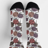 ヨガのポーズ |ヨガシームレスパターン22バス ソックス (上部)