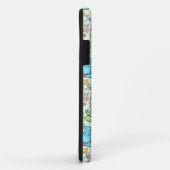 ヨガのポーズ |ヨガシームレスパターン63 Case-Mate iPhoneケース (裏面/右)