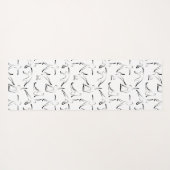 ヨガのポーズ ヨガマット (裏面(横))