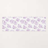 ヨガのポーズ ヨガマット (正面(横))