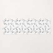 ヨガのポーズ ヨガマット (裏面(横))