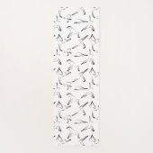 ヨガのポーズ ヨガマット (裏面)