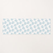 ヨガのポーズ ヨガマット (正面(横))