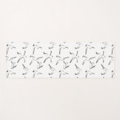 ヨガのポーズ ヨガマット (正面(横))