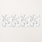 ヨガのポーズ ヨガマット (裏面(横))