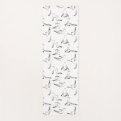 ヨガのポーズ ヨガマット (正面)